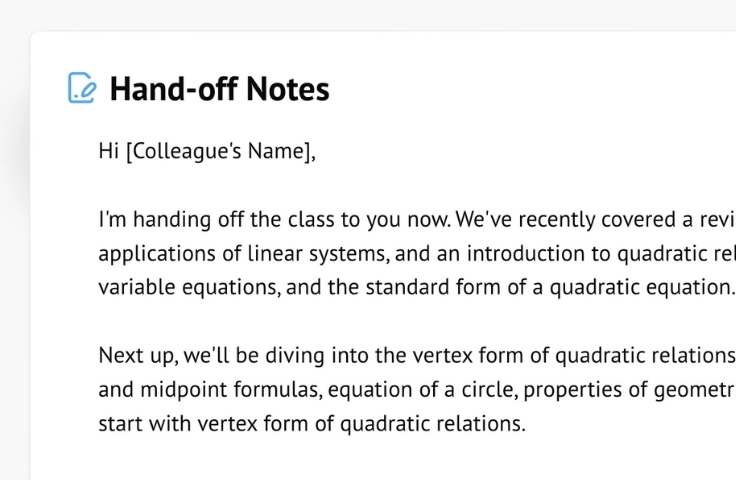 Prevent turnover delays and learning disruptions